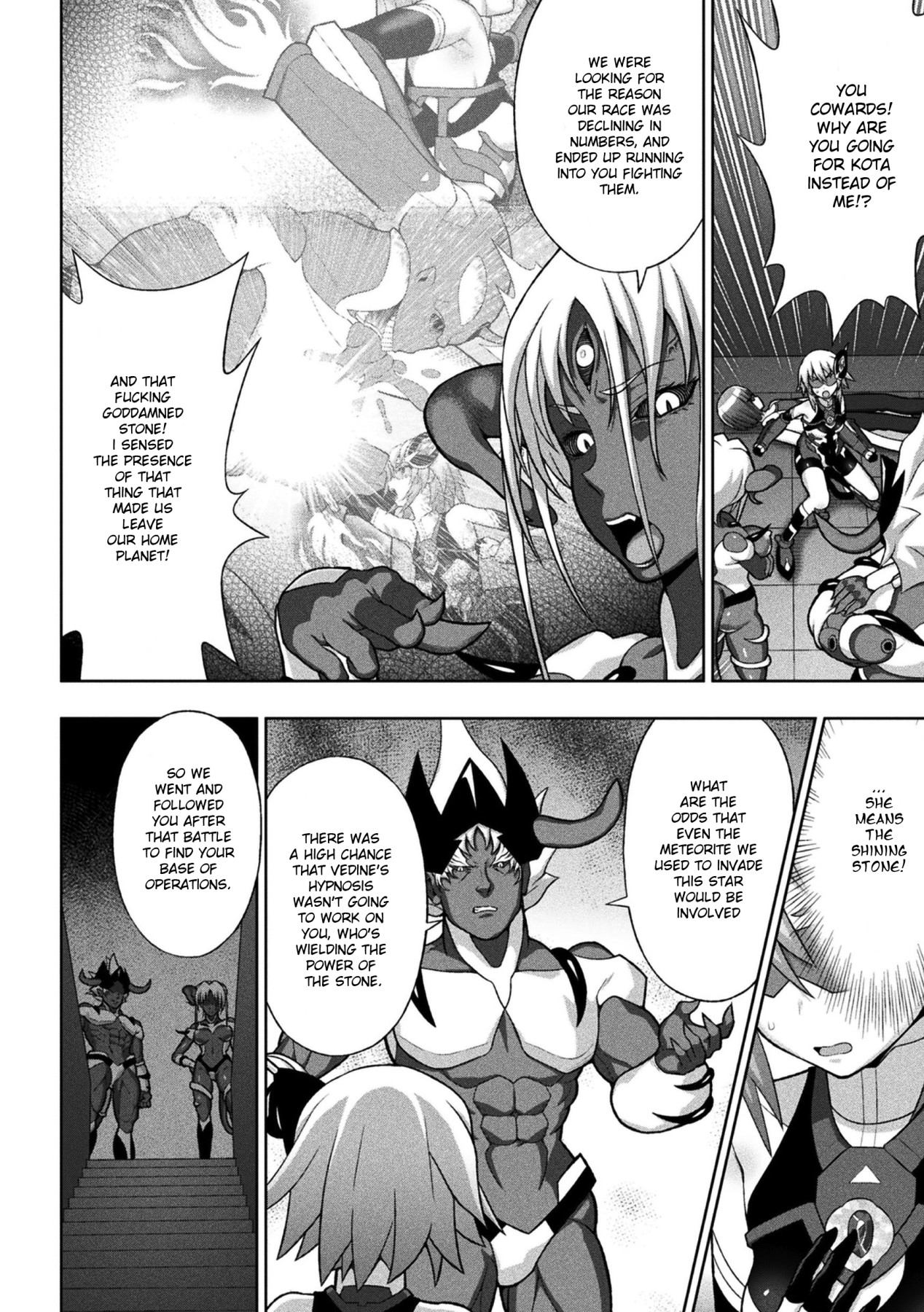 Hentai Manga Comic-Shining Warrior Christia-Chapter 3-4